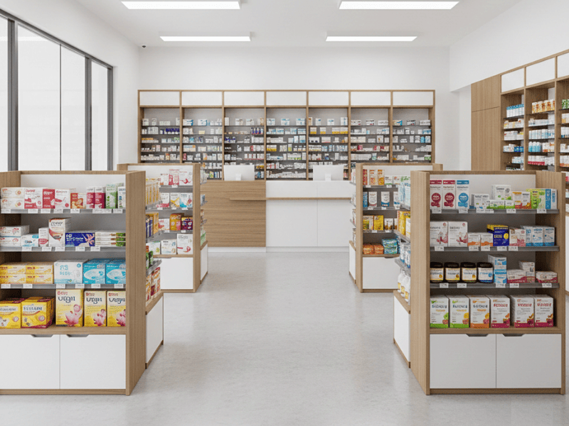 藥局系統櫃設計|藥局規劃