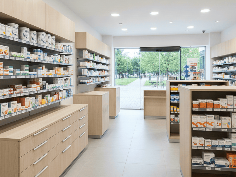 藥局系統櫃設計|藥局規劃